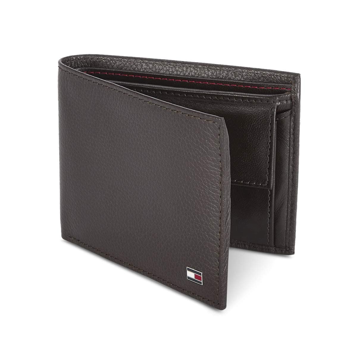 tommy hilfiger brown men's wallet (th/felixgcw03)