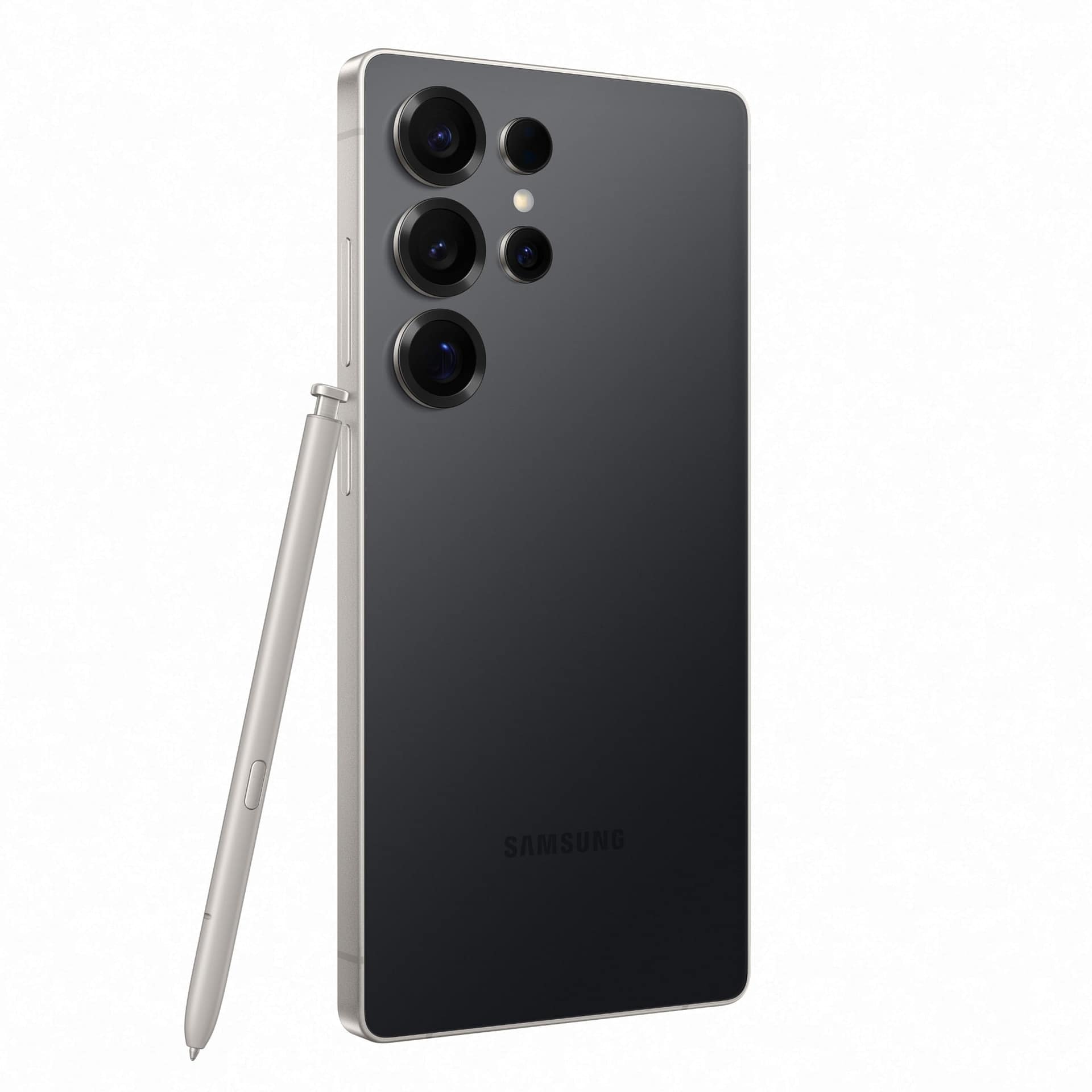 samsung galaxy s25 ultra 5g ai smartphone (titanium black, 12gb ram, 512gb storage), 200mp camera, s pen included, long battery life