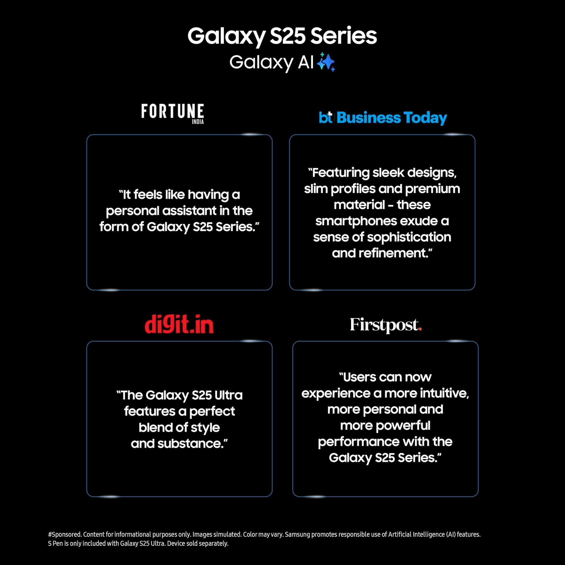 samsung galaxy s25 ultra 5g ai smartphone (titanium black, 12gb ram, 512gb storage), 200mp camera, s pen included, long battery life