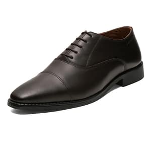 louis stitch men’s derby shoes | handmade italian leather formal shoes brown| classic lace up oxford shoes for men | premium, office & wedding shoes | sizes 7 | rxct