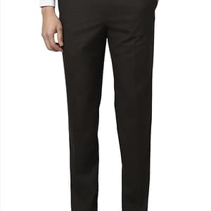 van heusen men's slim pants (vhtffslbx55586 brown